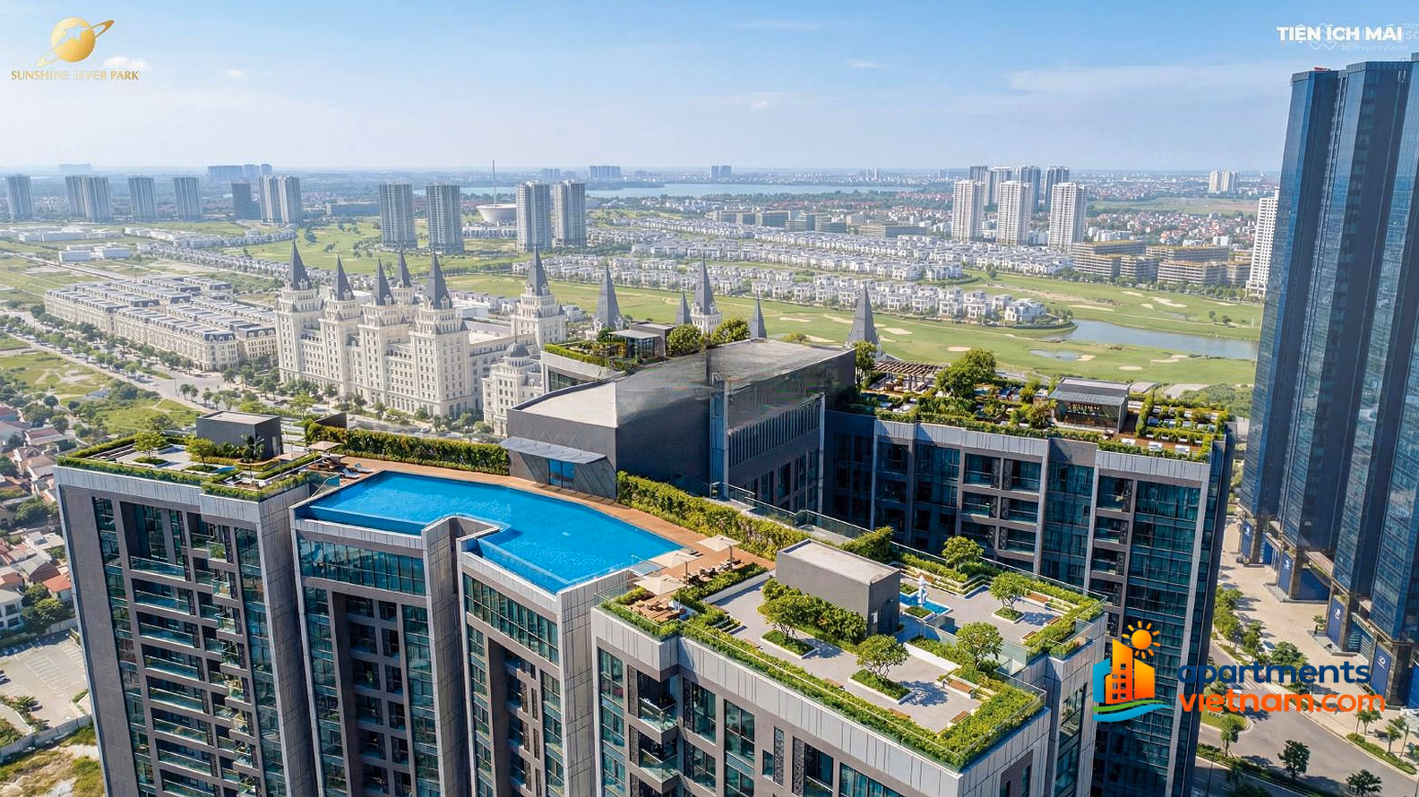 Sunshine Investor directly distributes Sunshine River Park apartments - Ciputra urban area - Good price***