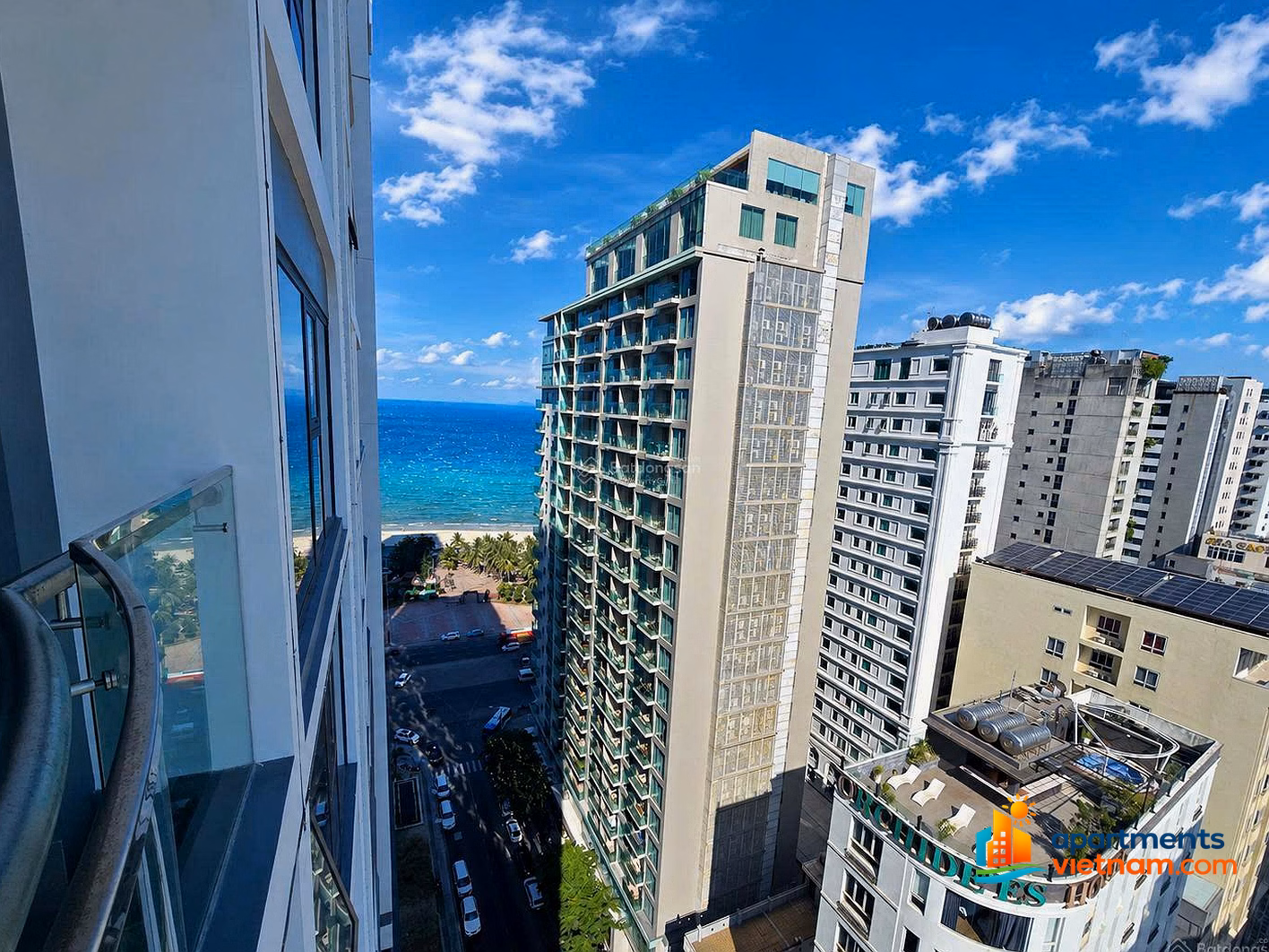 1 BEDROOM APARTMENT FOR RENT, FULLY FURNISHED CORNER APARTMENT, PANORAMA VIEW TIMES SQUARE DA NANG***