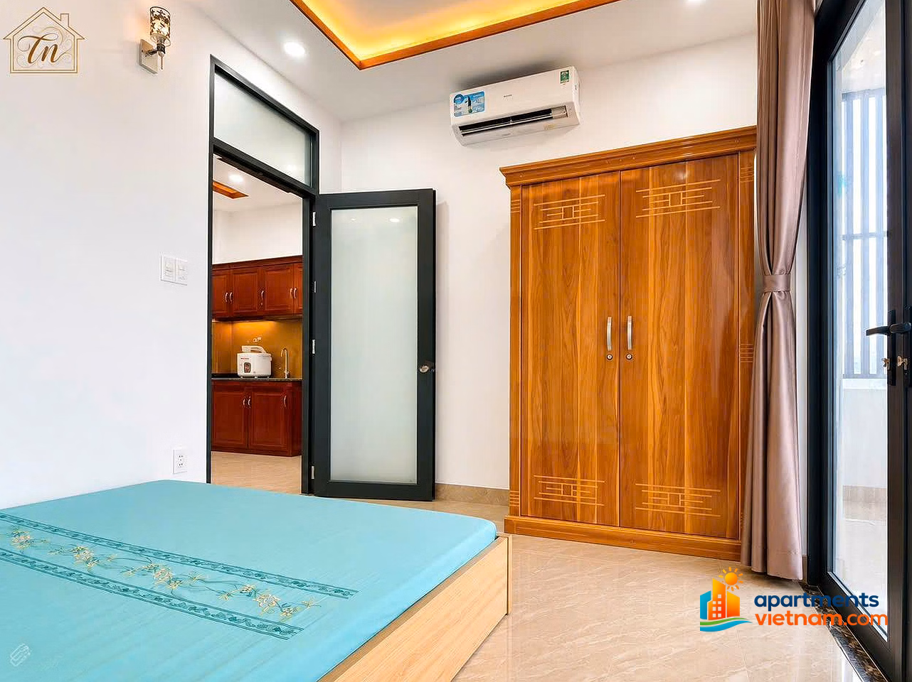 APARTMENT FOR RENT IN VCN PHUOC LONG URBAN AREA 1 -65m2, price 10 million