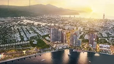 Symphony 1.8 billion Studio apartment with My Khe Beach view