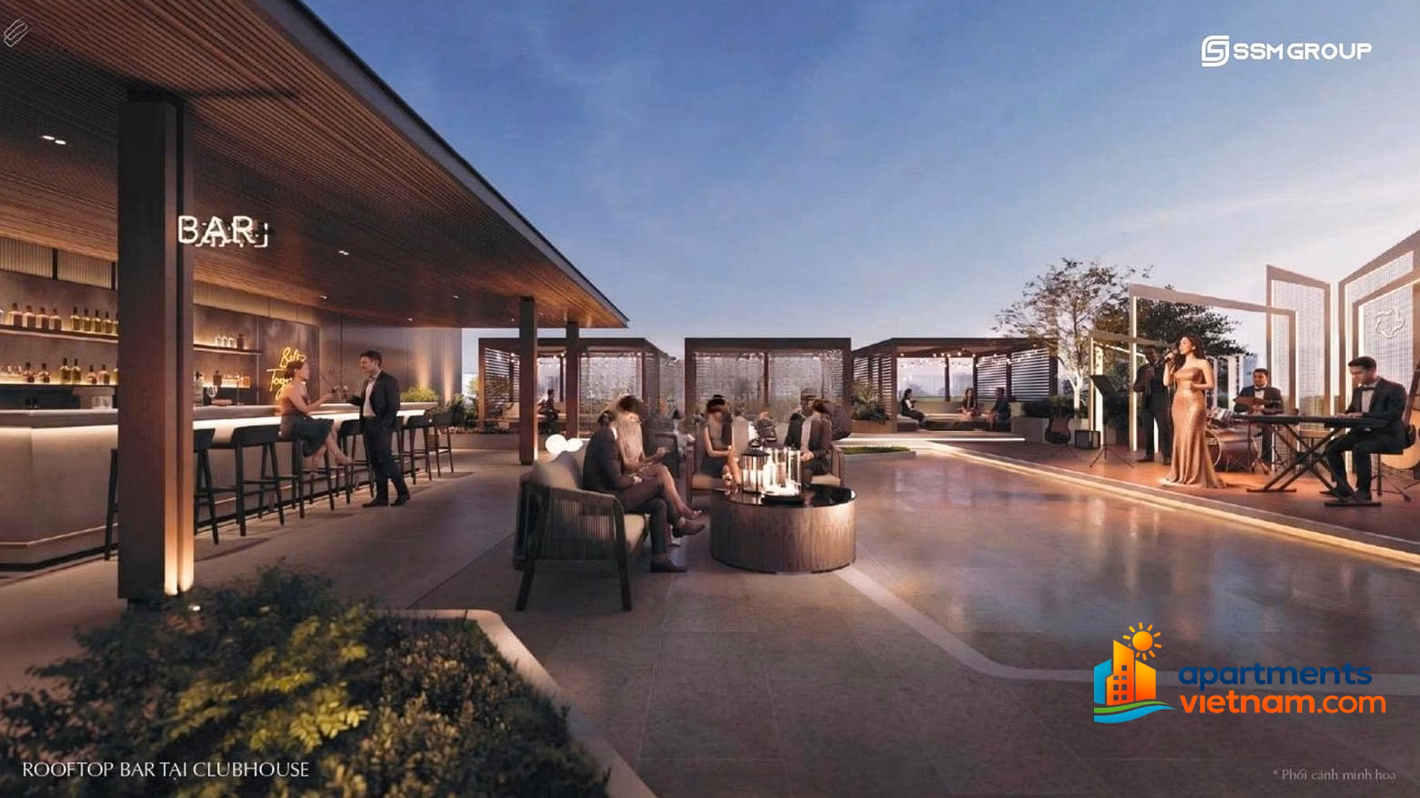 1-2-3 bedrooms Masteri Cao Xa La from 6.6 billion, beautiful interior view, high-class furniture near Royal City, Nga Tu So