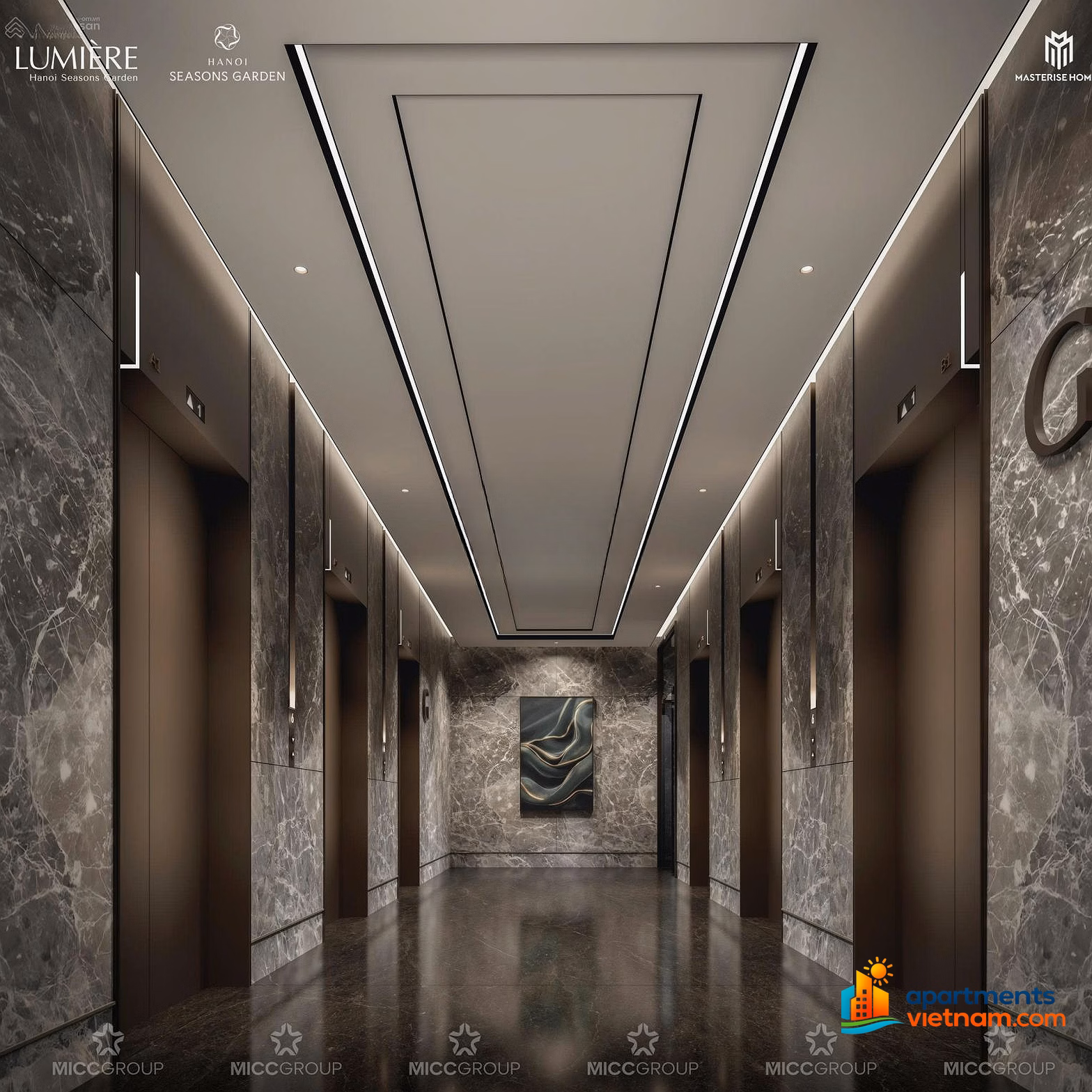 1-2-3 bedrooms Masteri Cao Xa La from 6.6 billion, beautiful interior view, high-class furniture near Royal City, Nga Tu So