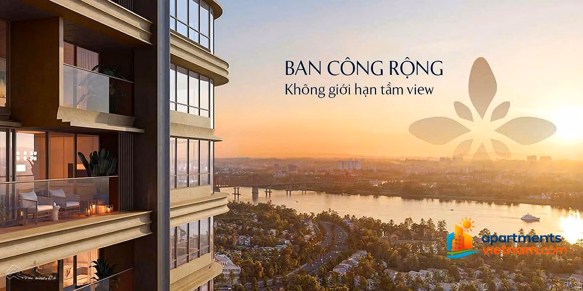 Pay 2.2 billion in advance, get a 3-bedroom apartment with red river view and private elevator at Magnolia MIK Khai Son