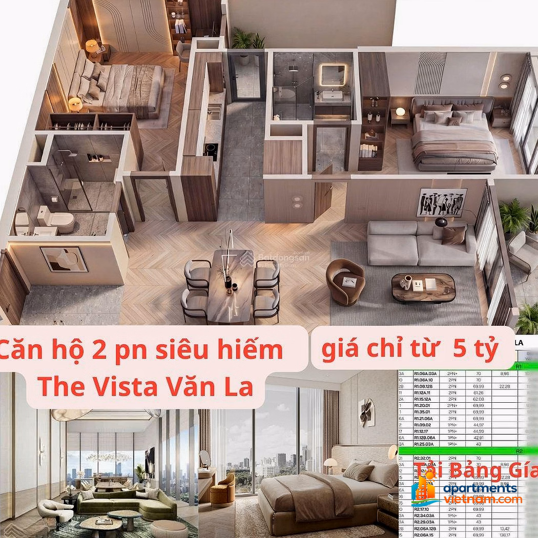 Diplomatic goods 2 bedroom apartment, The Vista Van La villa Contact: 0963 603 *** receive quote