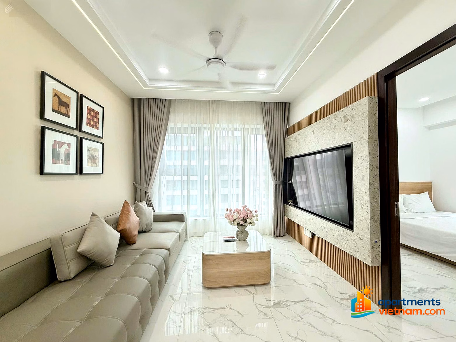 Kieu Trinh - 3716 Discount price 300 million 89m² 3 bedrooms for rent 25 million beautiful top Vien Trieu sea view