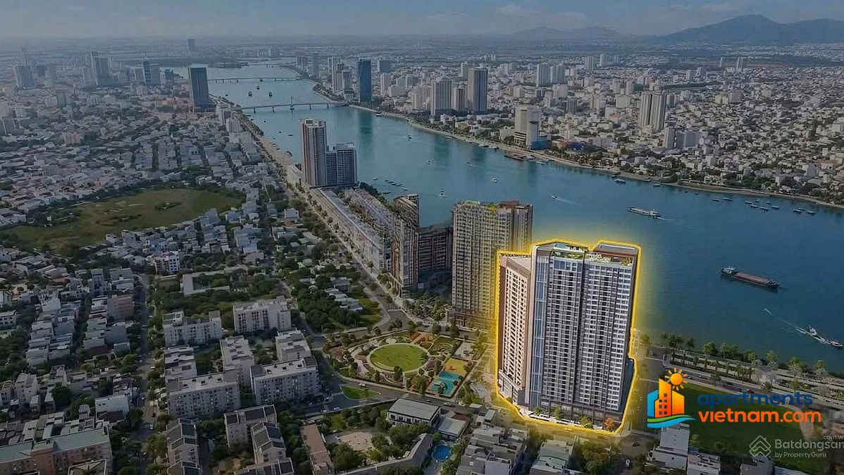 From only 699 million to own a luxury apartment, close to the river, DIFF fireworks, rental for 1 - 2 million/night