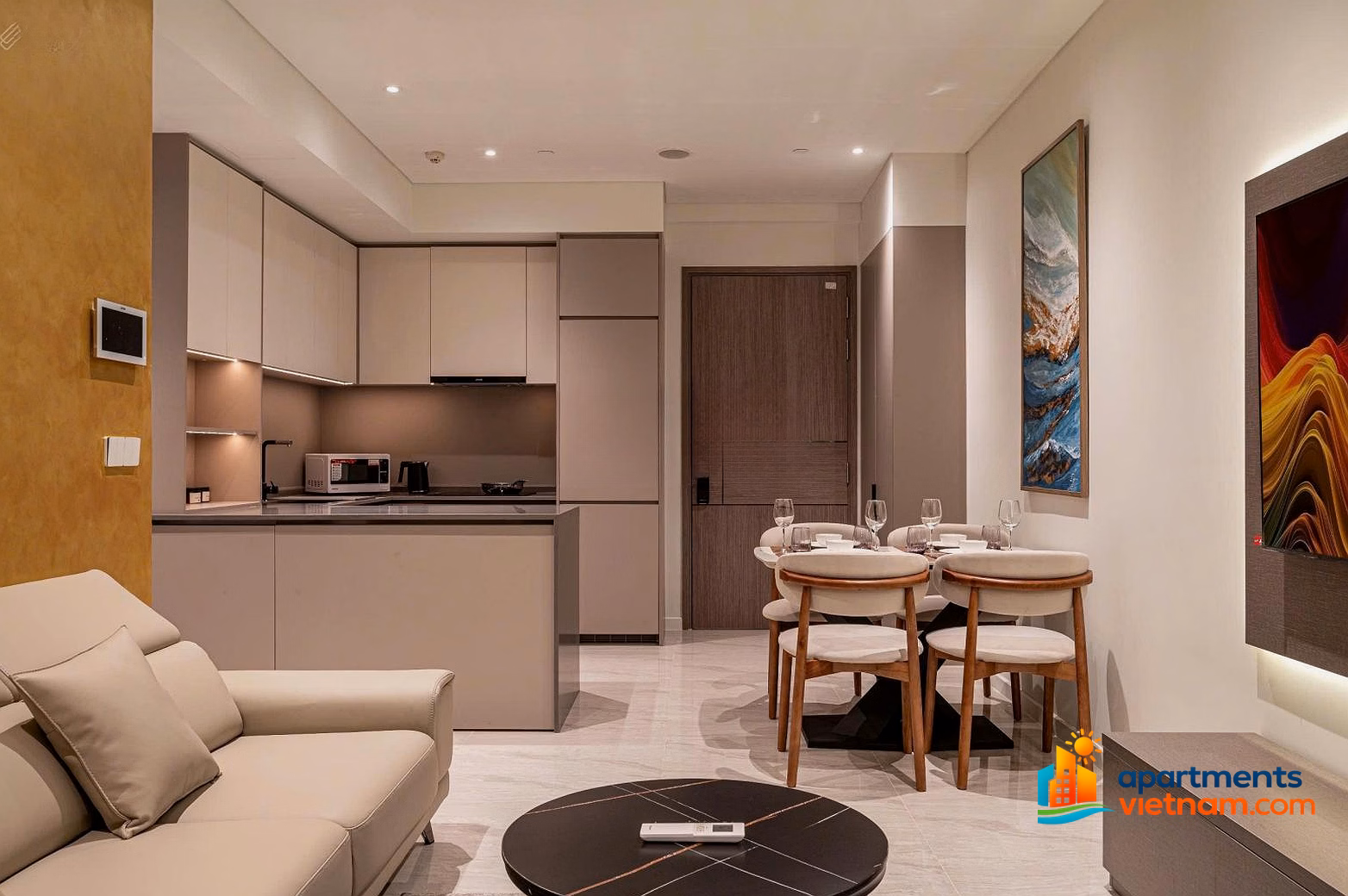 Official information from investors Keppel Land and Khang Dien, selling price of 1 - 4 bedroom apartments