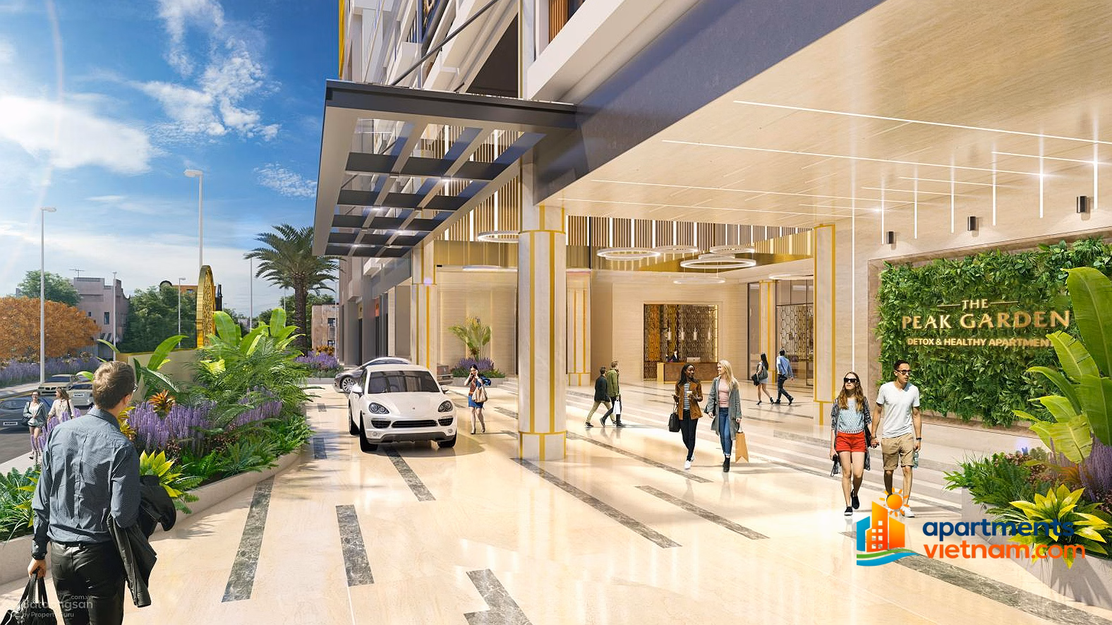 From only 2.9 billion/unit The Peak Garden District 7 - right at the metro station - only 500m from PMH. Contact Fresh 0932 161 ***