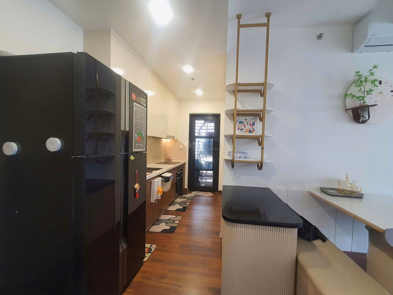 Selling 80m2 corner apartment, fully furnished at Akari AKneo Vo Van Kiet for only 4,950 billion with book