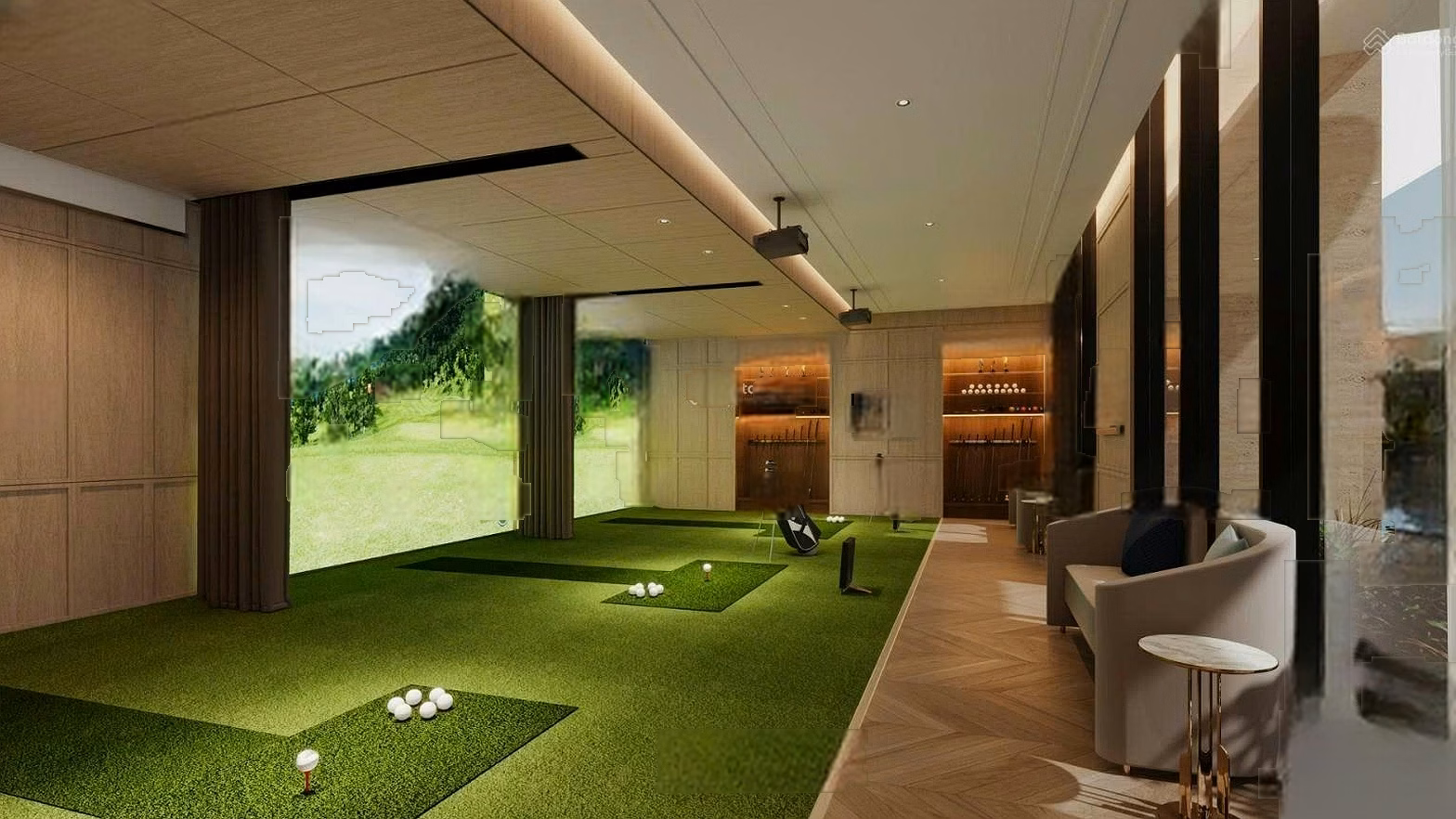 "Sky Villa" apartment in the middle of the ground floor, 3-bedroom Panorama corner apartment at The Legend