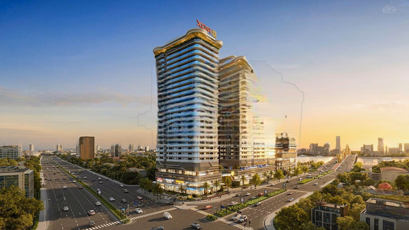 "Sky Villa" apartment in the middle of the ground floor, 3-bedroom Panorama corner apartment at The Legend