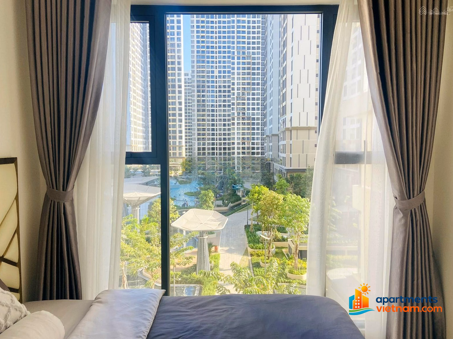 PKD Vinhomes has a full shopping cart of 1-bedroom, 2-bedroom, 3-bedroom apartments at good prices Vinhomes Grand Park Q9