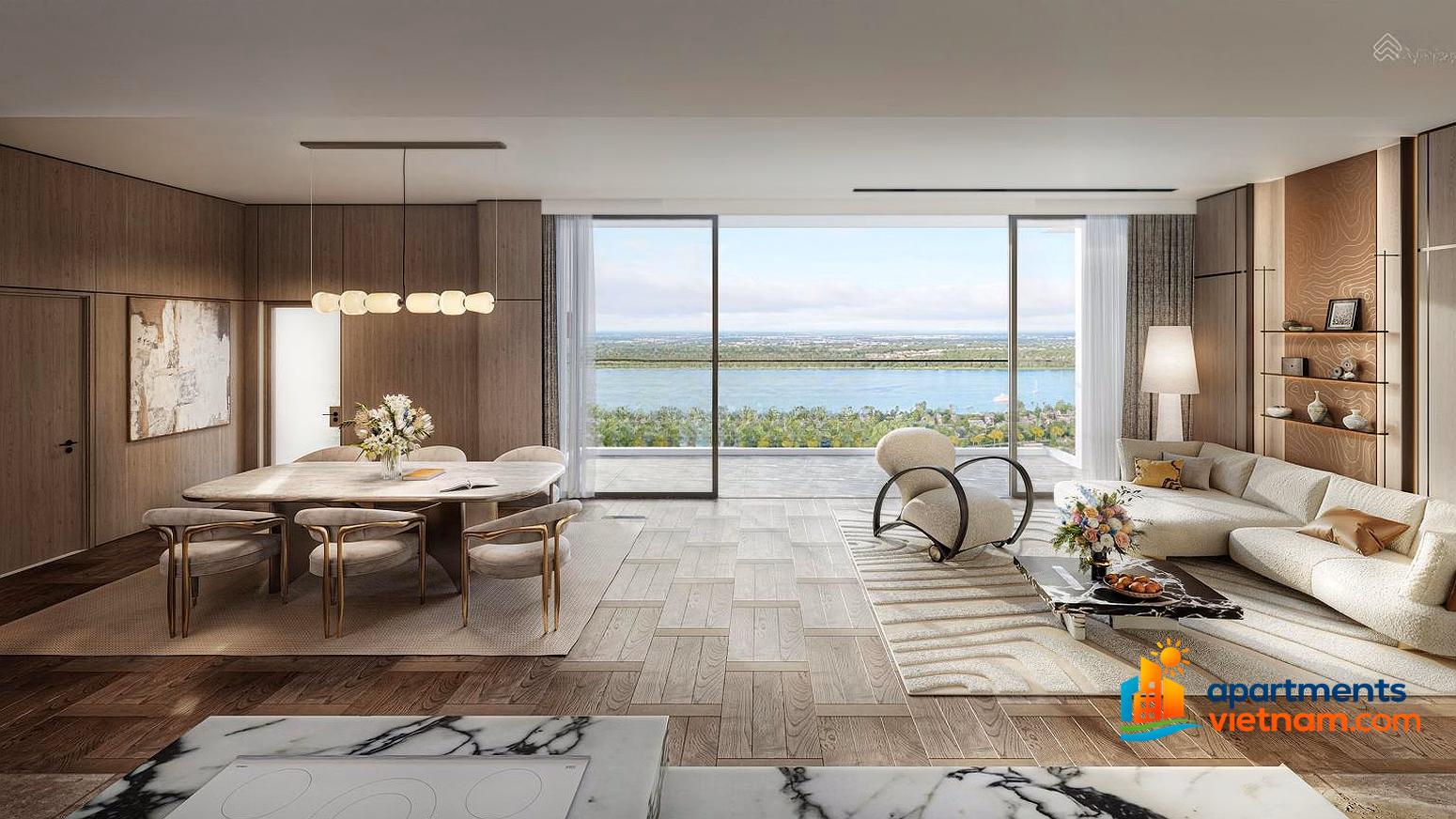 Selling luxury 2BR-3PN-4PN-Duplex Penthouse apartments at The Magnolia Private Residences Ngoc Thuy