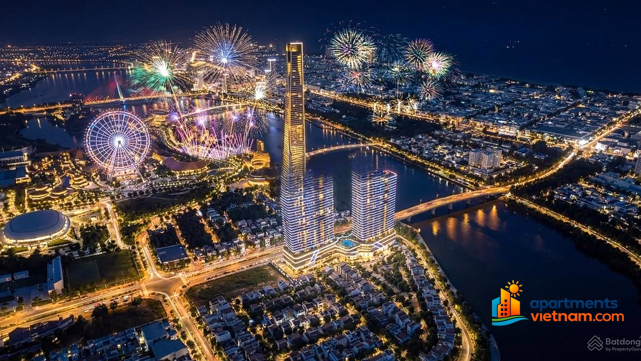 2-bedroom apartment in the center of Da Nang - Peak fireworks view from only 5.5 billion