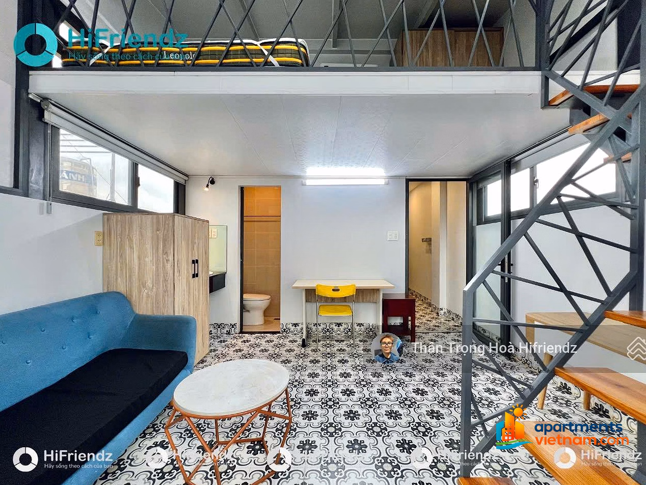 Mini apartment for rent with 1 bedroom, 1 bathroom, 45m², super price 8 million at Xo Viet Nghe Tinh, Ward 26, Binh Thanh District