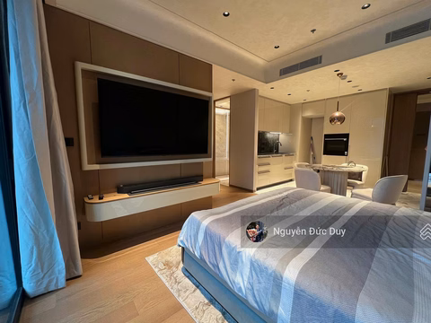 Good price 35 million/month, SEA - JW Marriott building, Studio apartment 40m² fully furnished. Free management