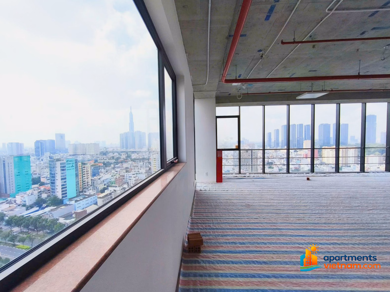 300m2 office for rent, 100% new building, 161 Dien Bien Phu (old Binh Thanh District)
