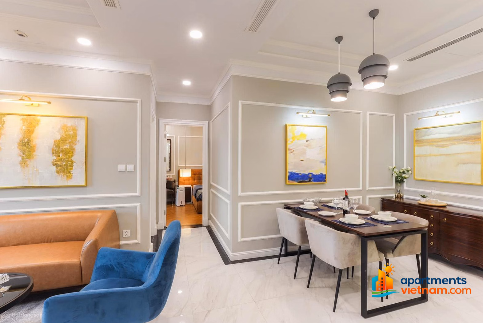 Home City for rent, 70m², 2 bedrooms, fully furnished, with car slot***