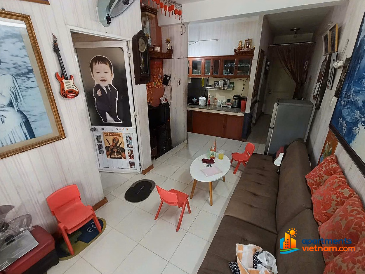 Vicoland 3-front 2-bedroom apartment for sale right in the center of Da Nang. 10 minutes from SB. Price 2 billion 915