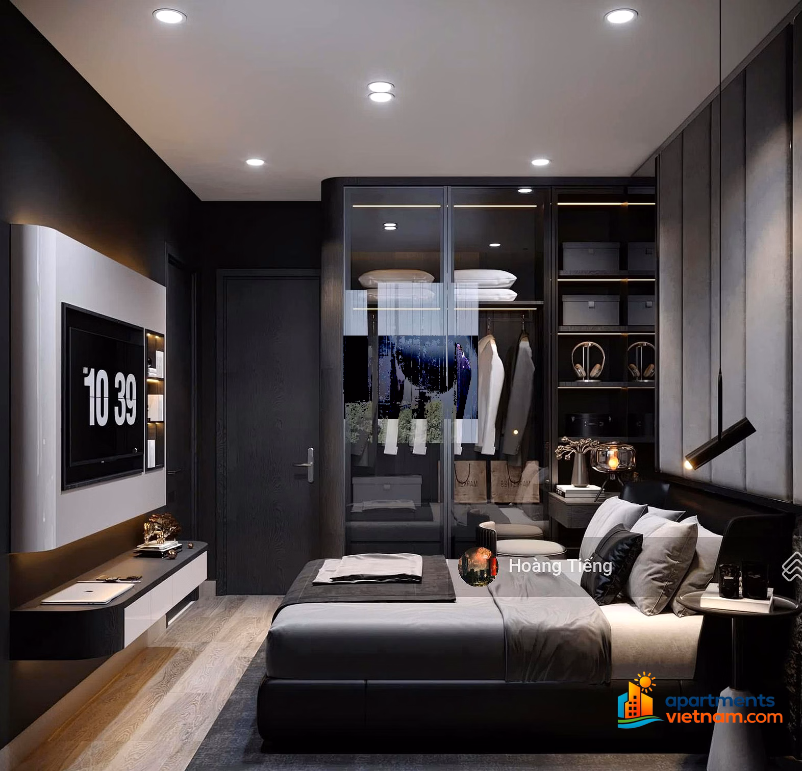 Specializing in renting apartments at The Prince Residence, Phu Nhuan. Area: 80m, 2 bedrooms, price 17 million/month***