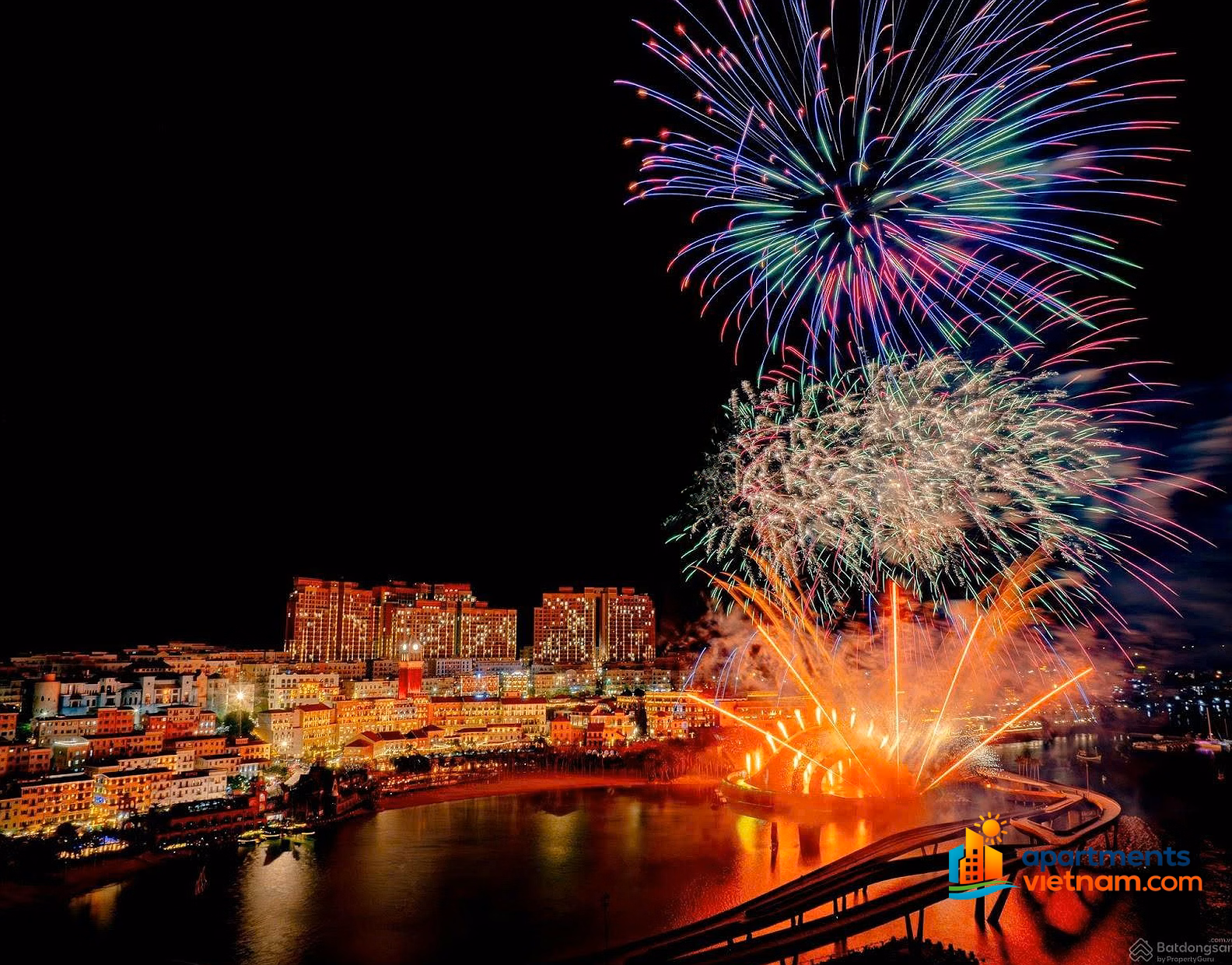 Dual key Direct sea view - watch fireworks every night - landlord cuts a loss of 1 billion in S2 Hillside apartments