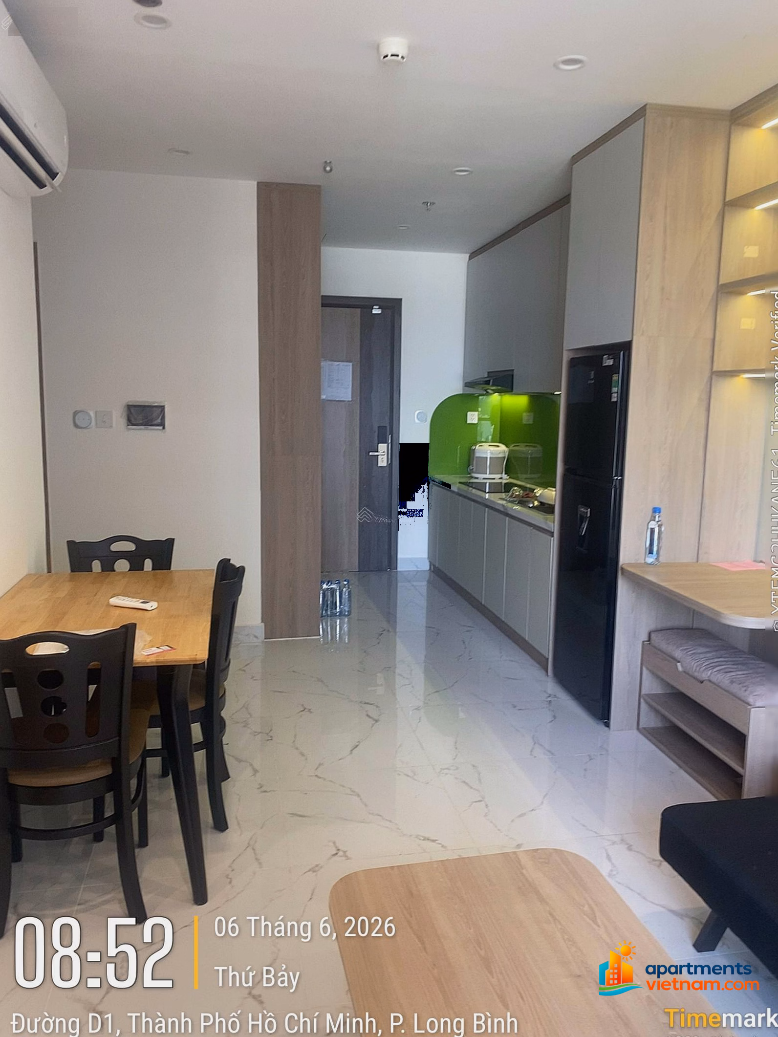 Fully furnished 2 bedroom apartment for rent in Vinhomes Grand Park, just bring suitcase to move in