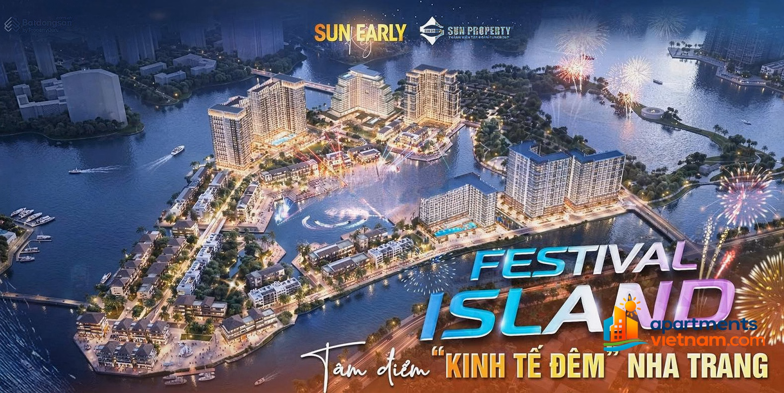 Charmora City - International island city in the center of Nha Trang, modern and classy design