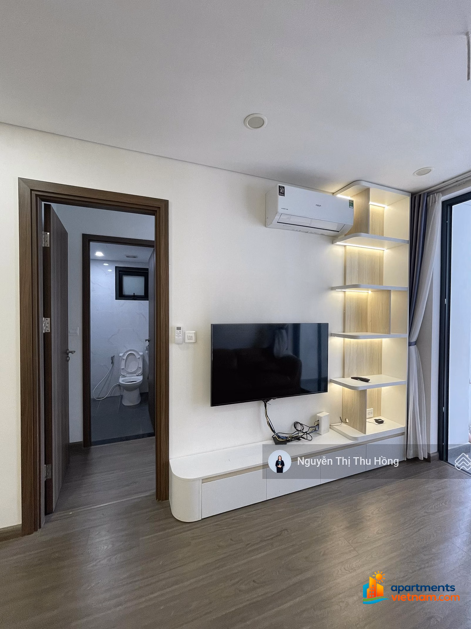 Beautiful apartment for rent right at FPT Plaza 2 for 12 million***