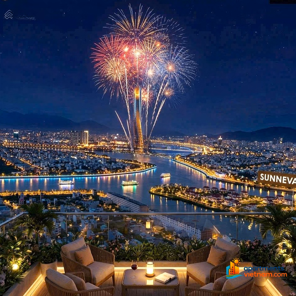 From only 1.7 billion to own a Sun FourS Tower apartment with river and sea view 25% discount Long term book