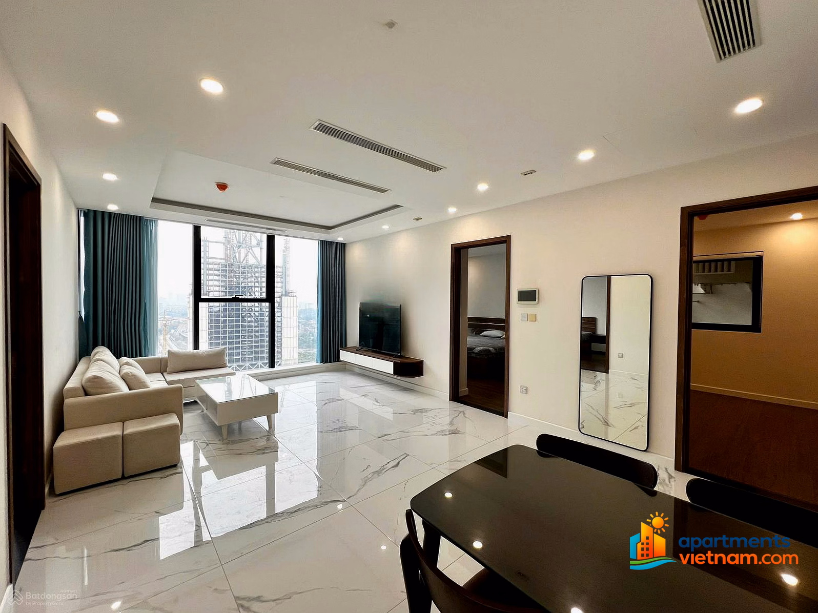 3 bedrooms fully furnished, new house for rent - Sunshine City 90m2