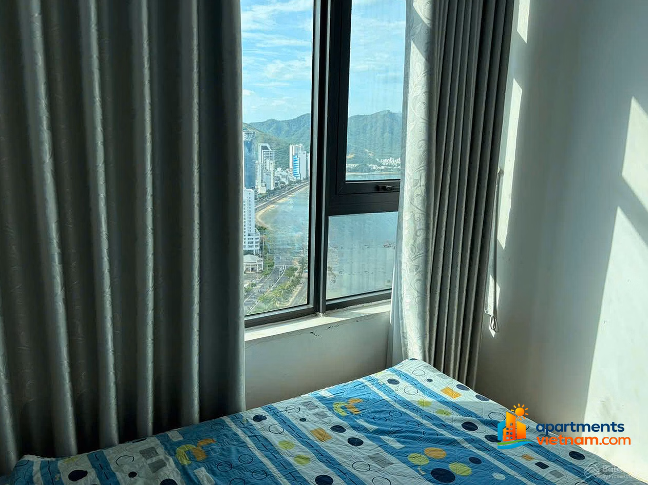 CORNER APARTMENT FOR RENT WITH SEA VIEW APARTMENT IN OC1A BUILDING MUONG THANH VIEN TRIEU, NHA TRANG FULLY FURNISHED NOW