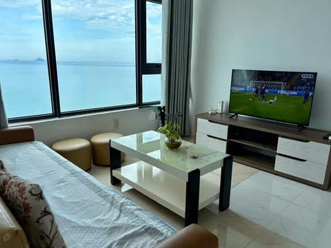 CORNER APARTMENT FOR RENT WITH SEA VIEW APARTMENT IN OC1A BUILDING MUONG THANH VIEN TRIEU, NHA TRANG FULLY FURNISHED NOW