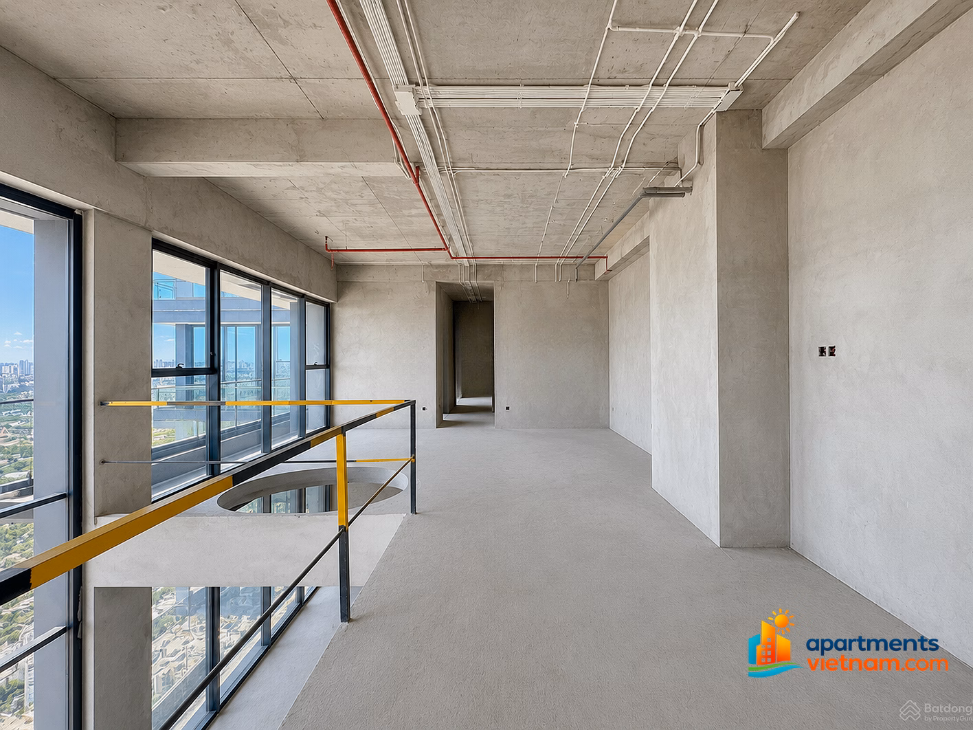 Penthouse 500m² Sunshine Golden River 70m² Balcony with Private Swimming Pool, Red River View