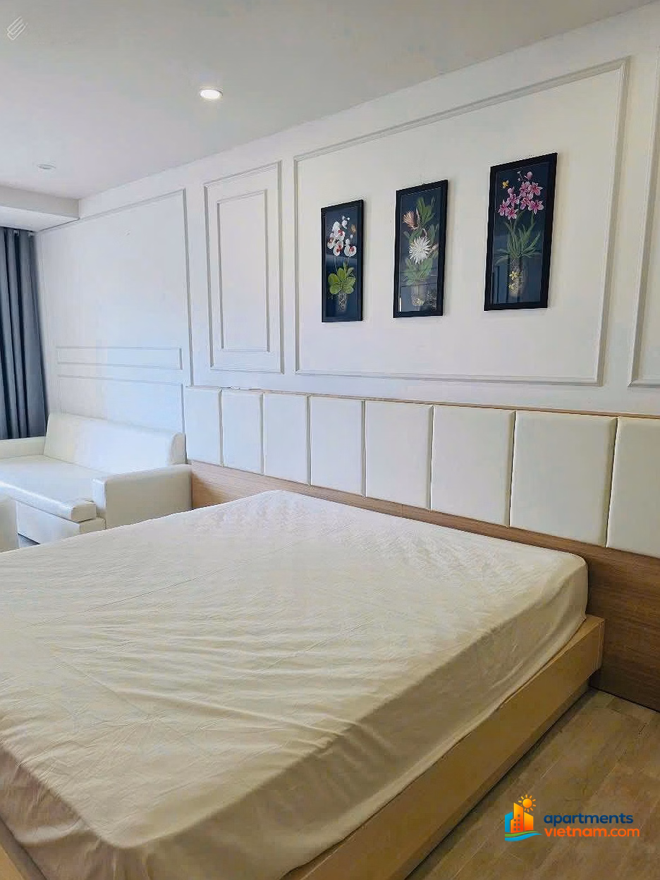 50 m² studio apartment, diagonal sea view, with book, current good price only 4.95 billion***