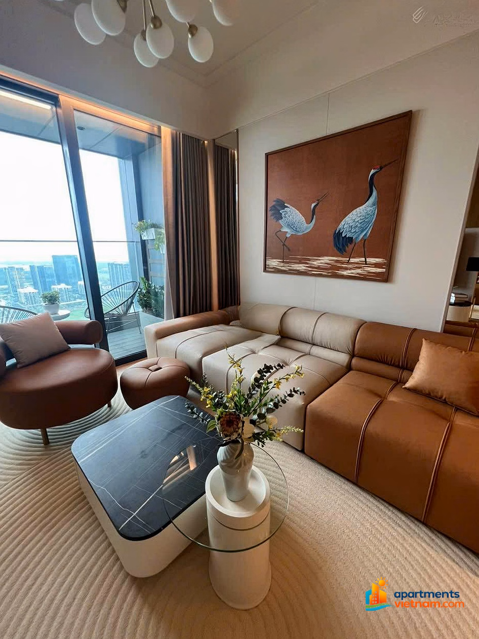 Selling 3 bedrooms apartment in Sea tower 125m2 72ty corner apartment with full view Bitexco River Grand Marina Sai Gon project District 1