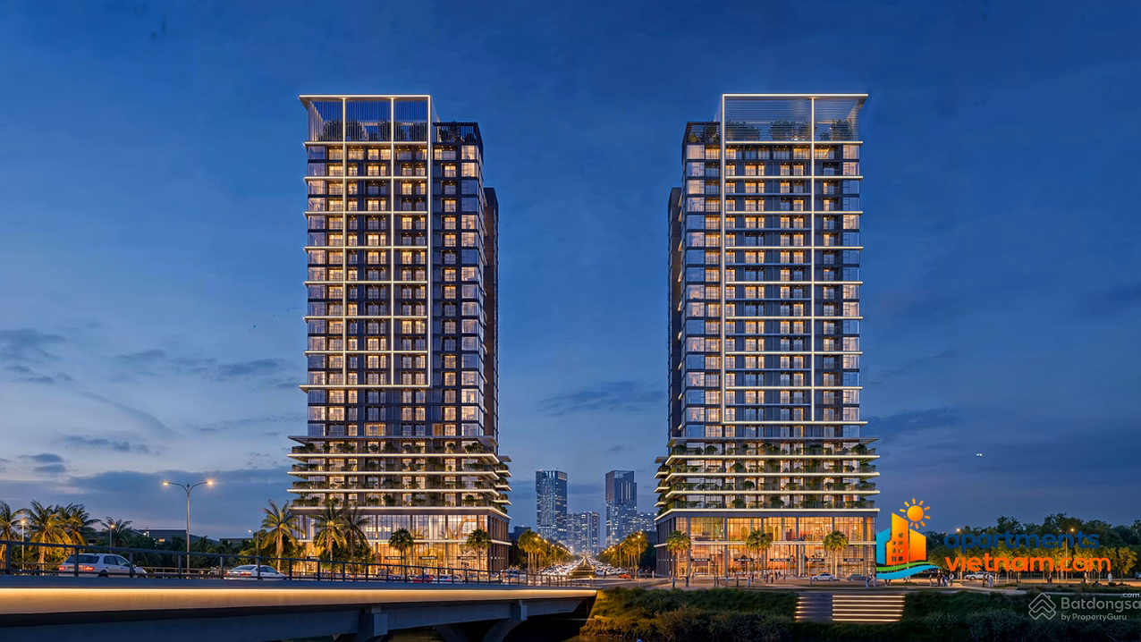 Pay 70% to receive the house - Apartment with 3 river sides, view of DIFF fireworks, S-Light Tower - 20% discount