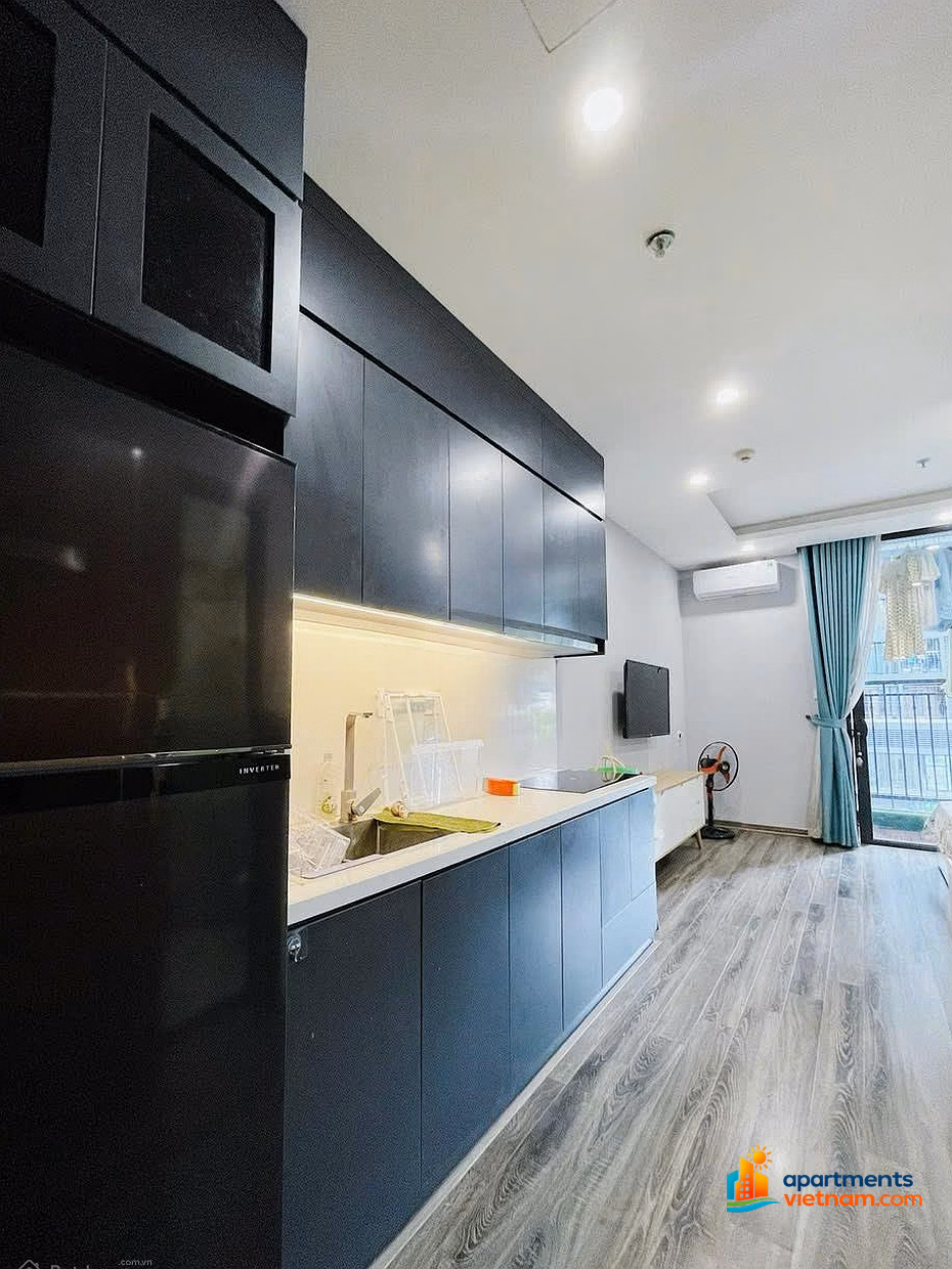 (Super offer) for Studio Vinhomes Green Bay, the cheapest on the market with beautiful new furniture, move in immediately 8.5 million/month