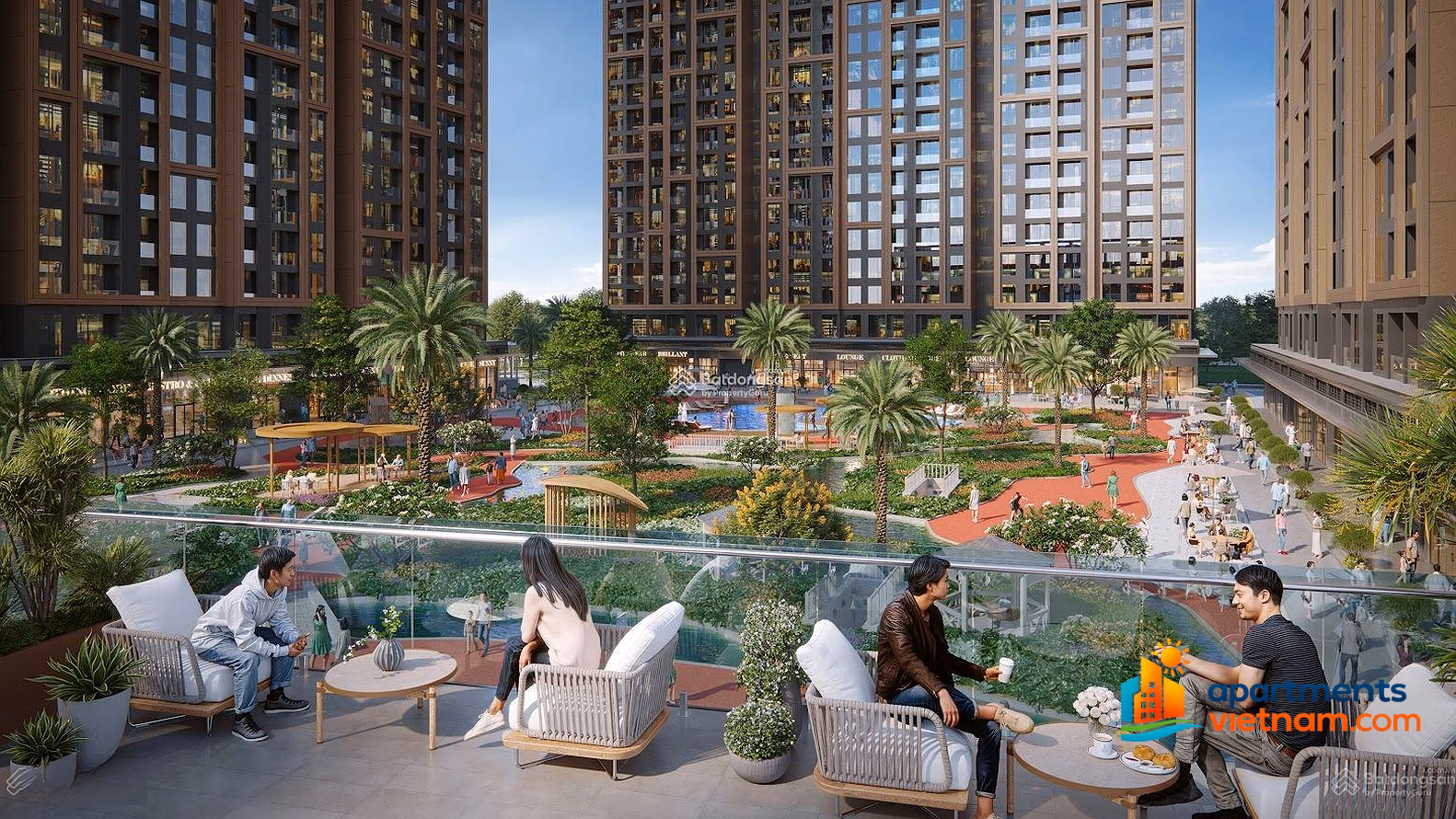 Selling 2-bedroom apartment on the 25th floor of The Parkland - Vinhomes Ocean Park 2, 56.45m², only from 3,455 billion, CK up to 12.5%