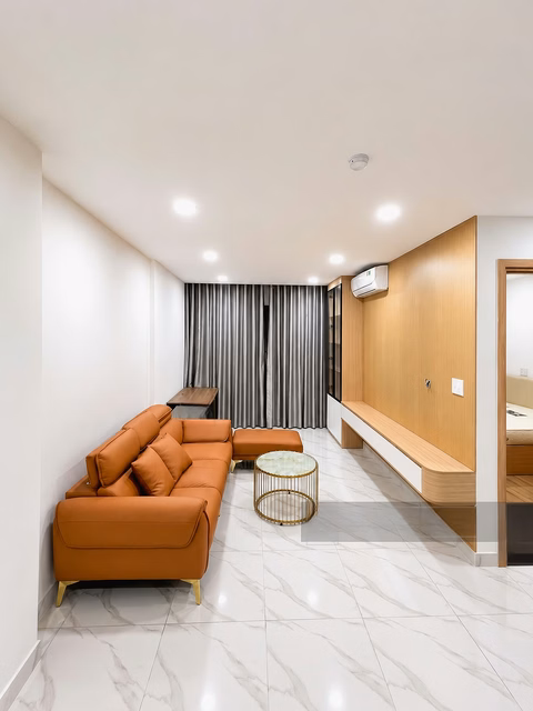 Lavida Plus apartment for rent, 2 bedrooms, 2 bathrooms, District 7 - Live now