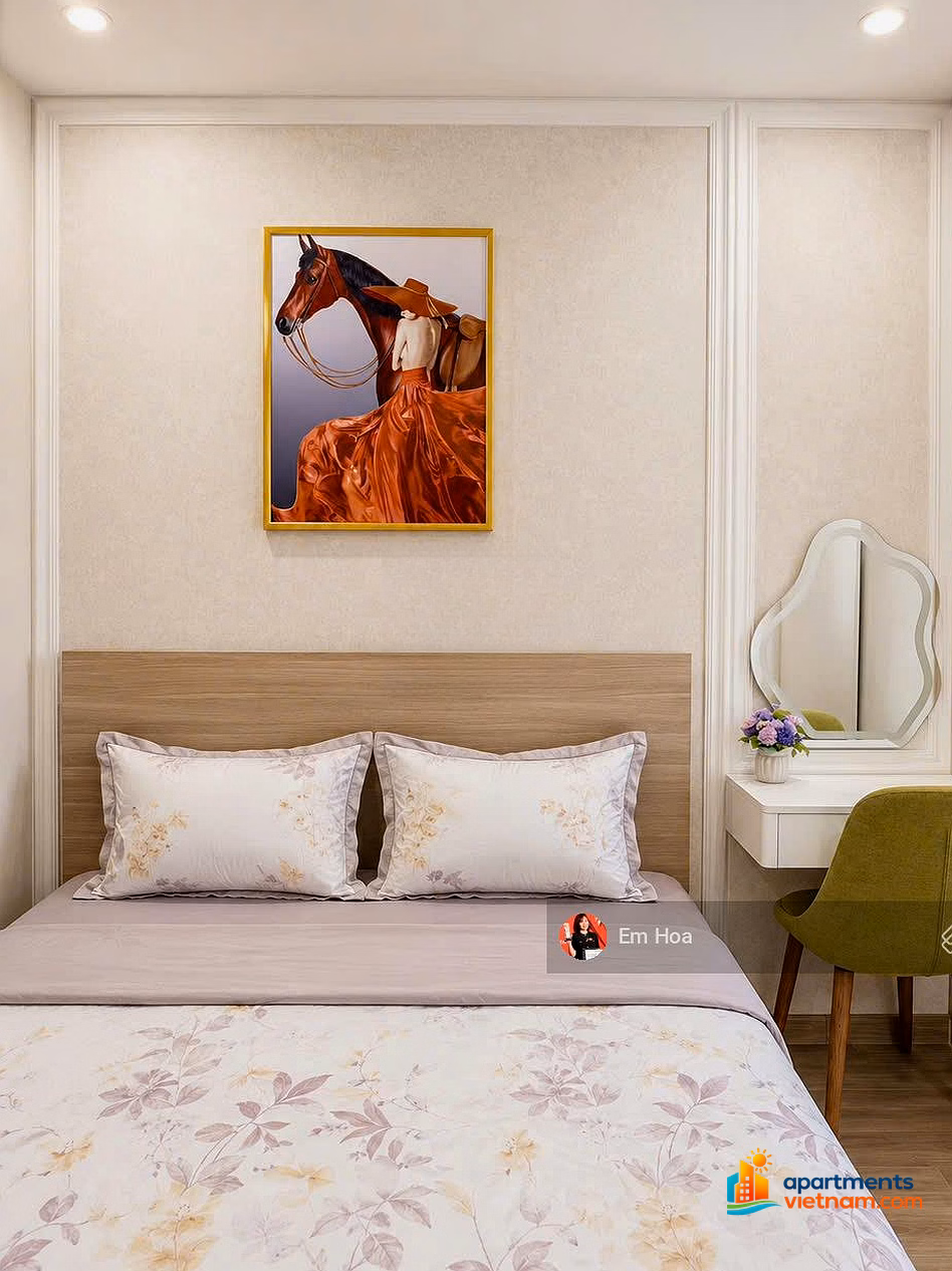Strongly cut losses - Fully furnished 2 bedroom, 2 bathroom apartment only 3.7 billion - MG free, transaction book available immediately***