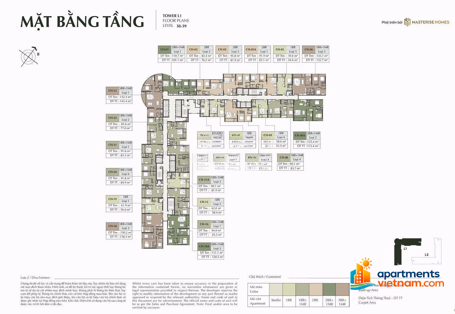 Exclusive fund of 3-bedroom apartments and large corner apartments in Vinhomes Cao Xa La, discount up to 13%