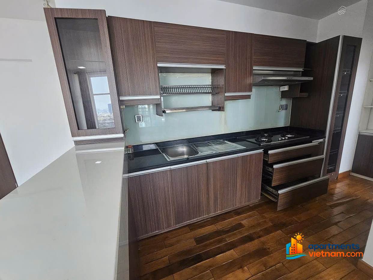 Quick rental Phu My VPH apartment. 2 bedrooms, 2 bathrooms, price 13 million, high floor, nice view. NTCB quiet area. Area 87m²