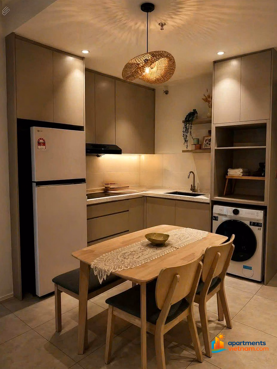Apartment for rent with 3 bedrooms, 3 bathrooms, 110m2 at Xi Grand Court, District 10, 22 million VND