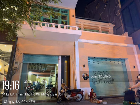 Le Loi frontage for rent, area 8x27m, price 380 million