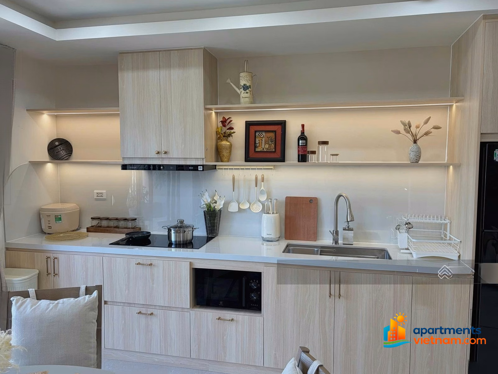 Super nice apartment in South Nha Trang ward - fireworks view from Charmora City urban area