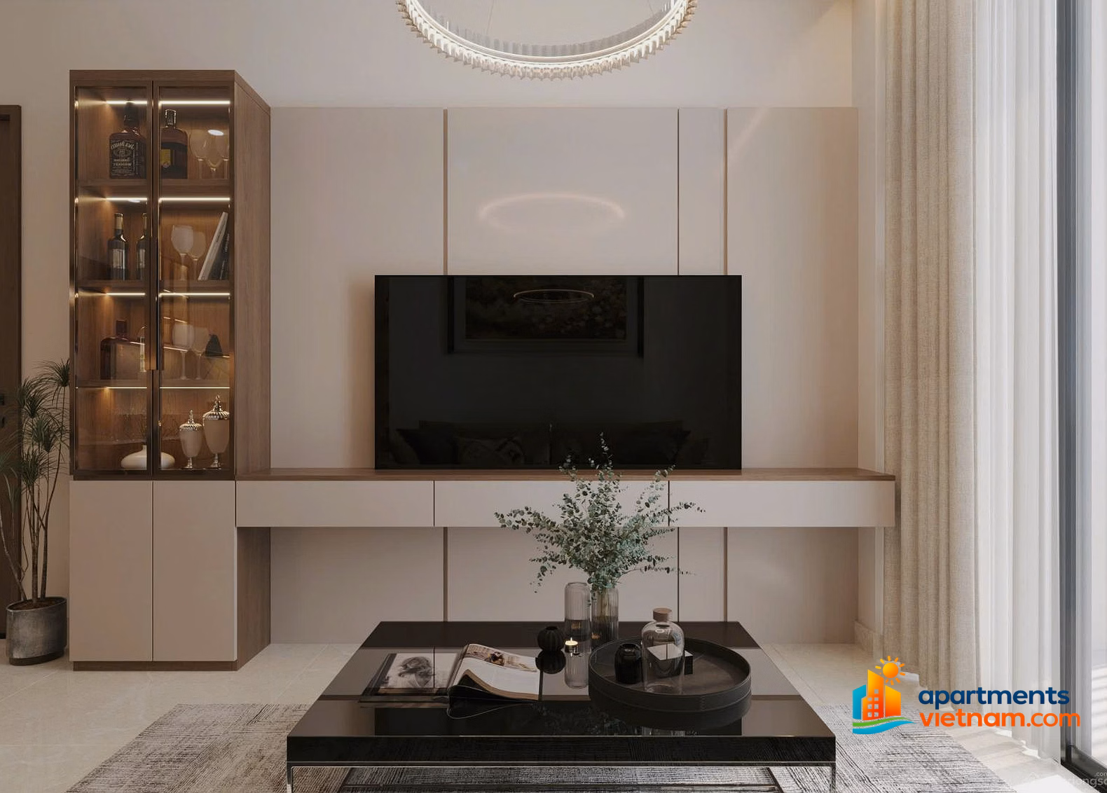 Owner - 2 bedroom apartment for rent right in the center of DA NANG City - Vista Residence