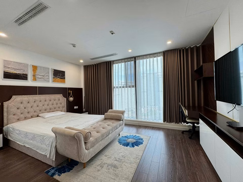 4 bedrooms fully furnished, new house for rent - Sunshine City 180m2
