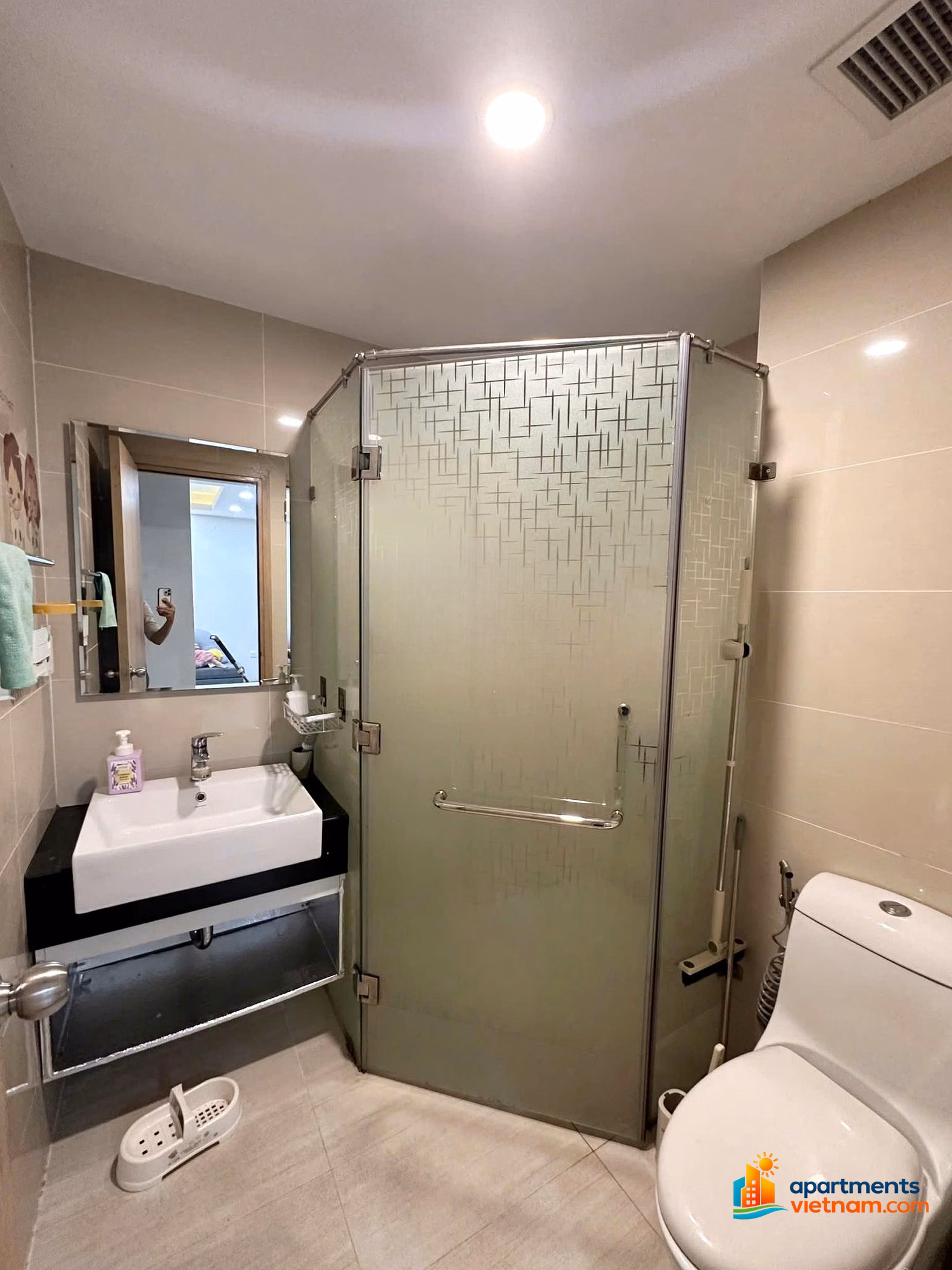 Botanica Premier apartment for sale (investor NOVALAND) 2 bedrooms 1 bathroom 55m² near Gia Dinh park