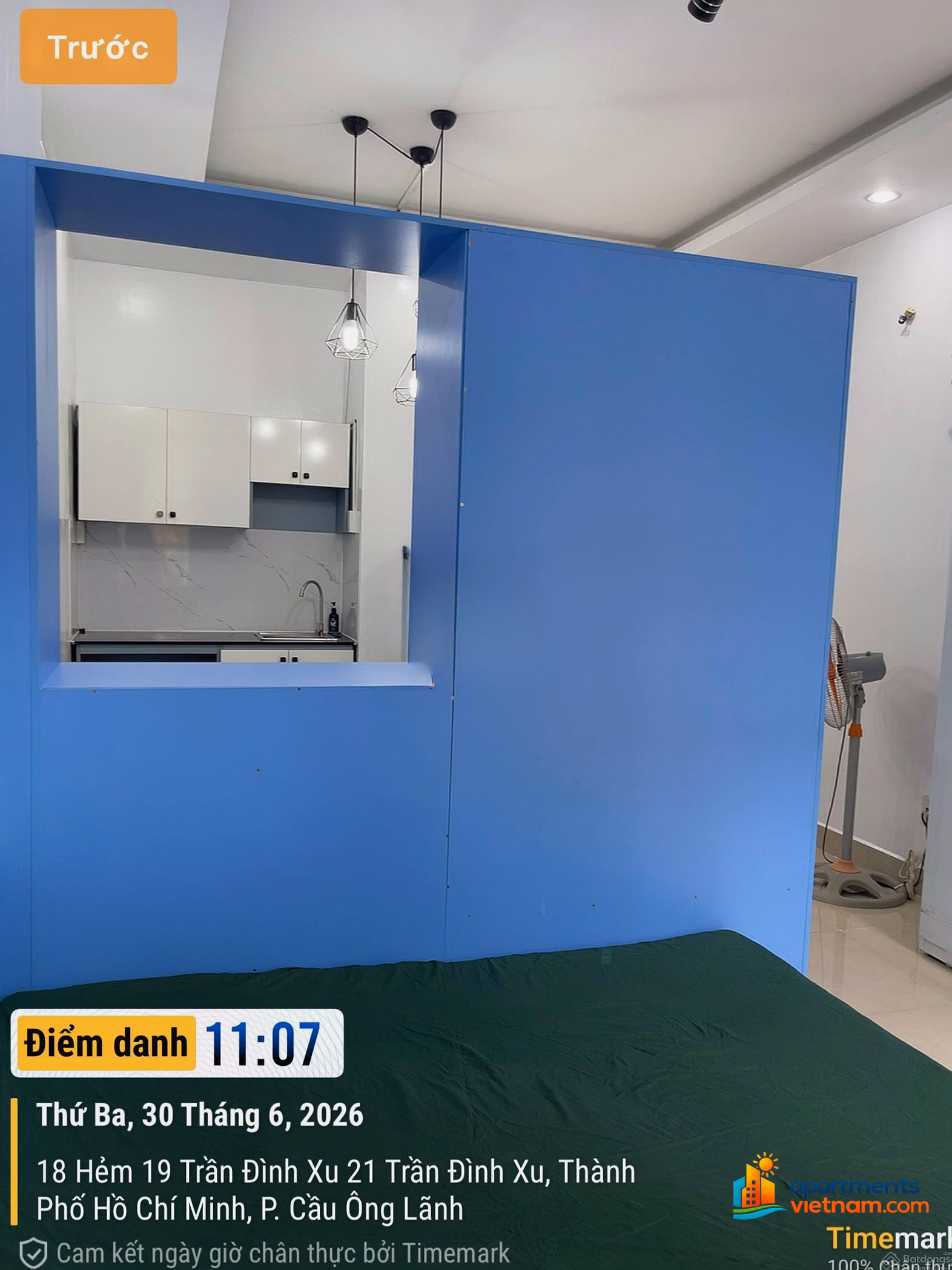 100% new fully furnished room near Ben Thanh Market Area: 40m², price only 8 million/month, long-term rental priority