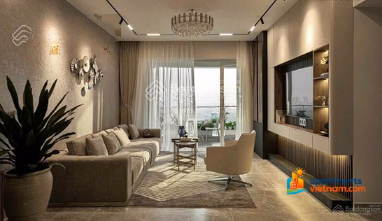 Riverpark apartment for sale, Phu My Hung, full balcony, 16th floor, 135m2, 14.8 billion***